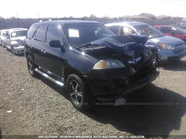 2HNYD18804H536692 - 2004 ACURA MDX TOURING BLACK photo 1