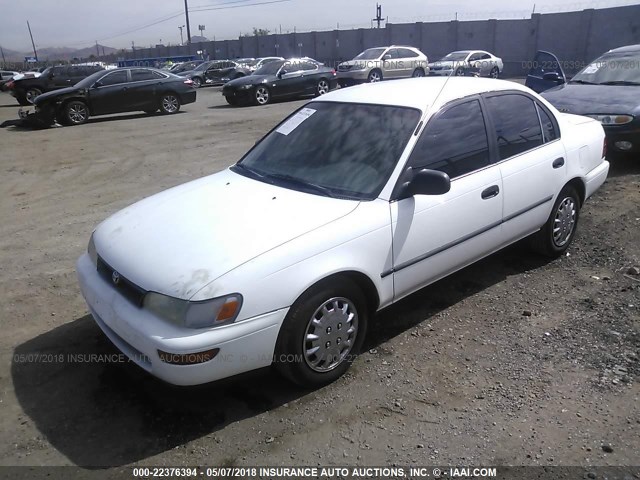 JT2AE09B6R0060221 - 1994 TOYOTA COROLLA LE/DX WHITE photo 2