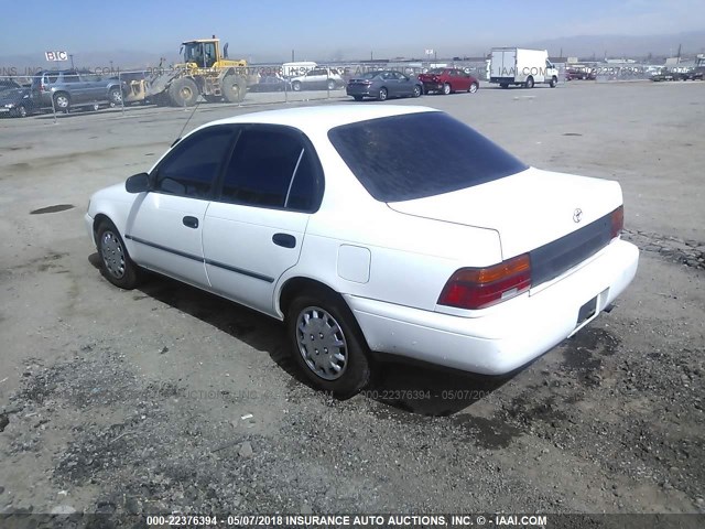 JT2AE09B6R0060221 - 1994 TOYOTA COROLLA LE/DX WHITE photo 3