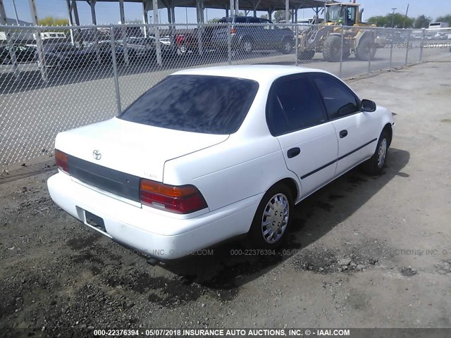 JT2AE09B6R0060221 - 1994 TOYOTA COROLLA LE/DX WHITE photo 4