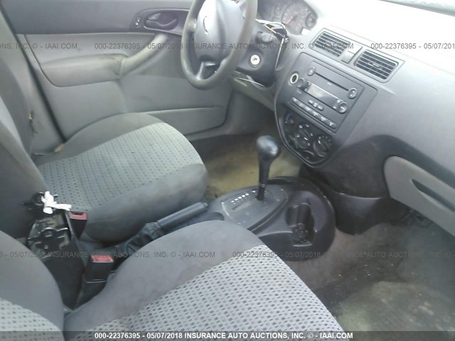 1FAFP34N77W290215 - 2007 FORD FOCUS ZX4/S/SE/SES GRAY photo 5