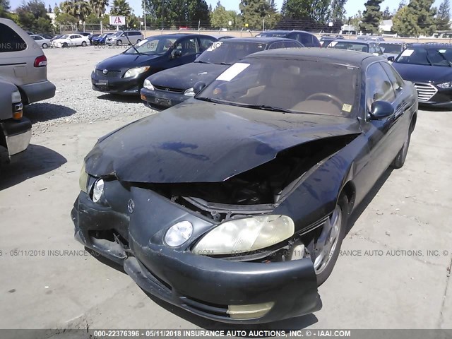 JT8JZ31C8S0024424 - 1995 LEXUS SC 300 GREEN photo 2