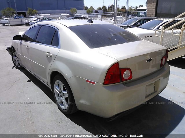 1G1ZB5E08CF154246 - 2012 CHEVROLET MALIBU LS Qızıl foto 3