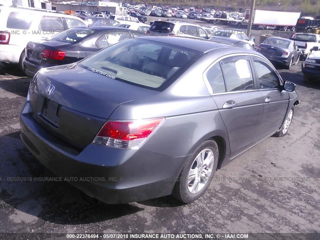 1HGCP26469A084090 - 2009 HONDA ACCORD LXP BLACK photo 4