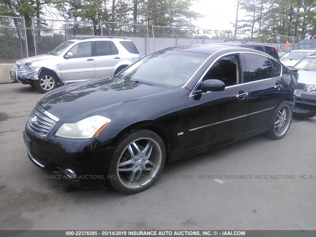 JN1CY0AR9AM960448 - 2010 INFINITI M35 SPORT BLACK photo 2