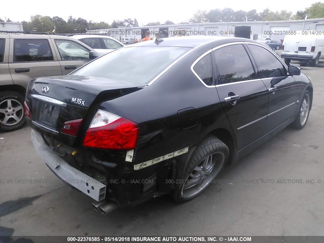 JN1CY0AR9AM960448 - 2010 INFINITI M35 SPORT BLACK photo 4