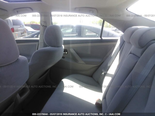 4T4BE46KX9R050597 - 2009 TOYOTA CAMRY SE/LE/XLE GRAY photo 8