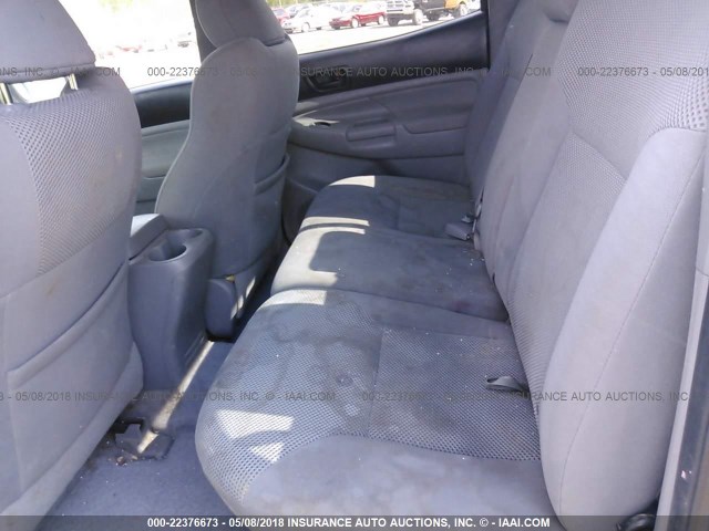 5TFLU4EN8BX021038 - 2011 TOYOTA TACOMA DOUBLE CAB 蓝色 照片 8