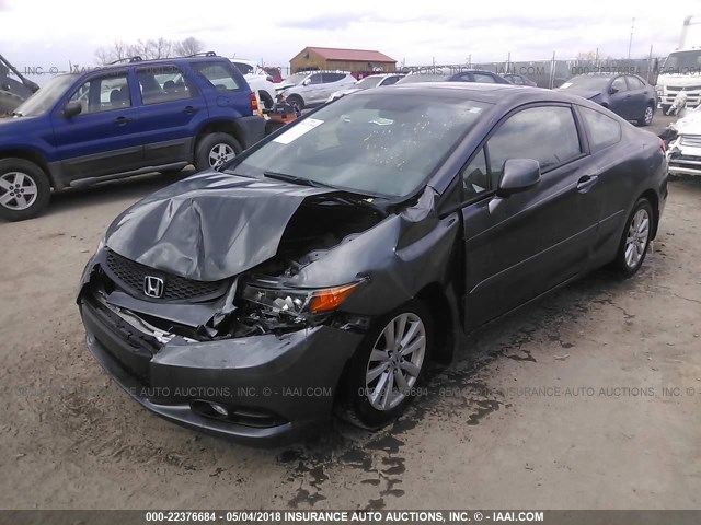 2HGFG3B06CH527322 - 2012 HONDA CIVIC EXL 灰色 照片 2