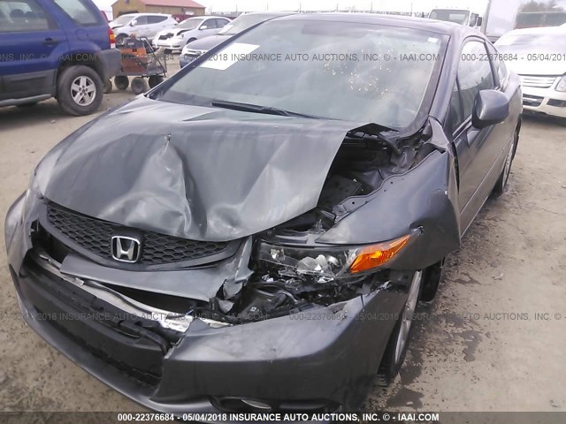 2HGFG3B06CH527322 - 2012 HONDA CIVIC EXL 灰色 照片 6