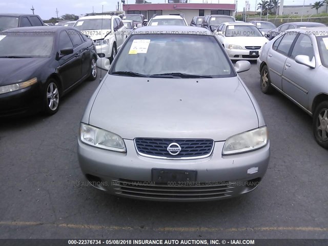 3N1CB51D83L800822 - 2003 NISSAN SENTRA XE/GXE GRAY photo 6