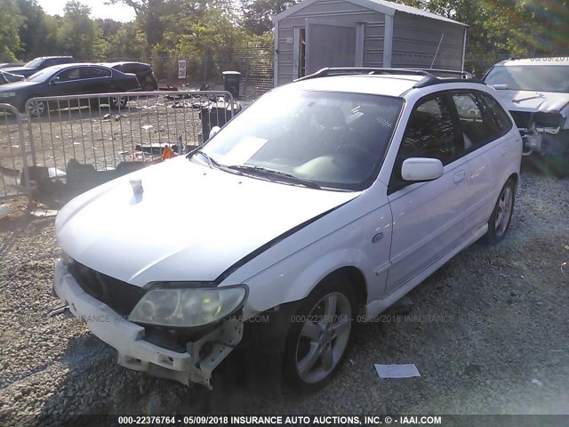 JM1BJ245221635788 - 2002 MAZDA PROTEGE PR5 白色 照片 2