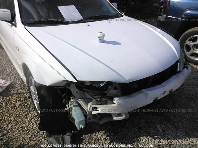 JM1BJ245221635788 - 2002 MAZDA PROTEGE PR5 白色 照片 6