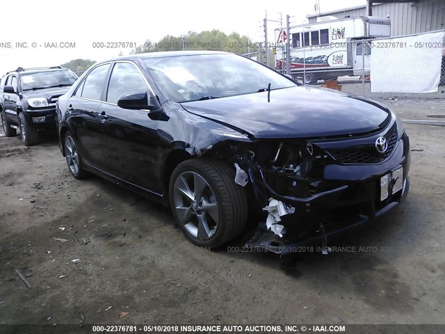 4T1BF1FK9EU459612 - 2014 TOYOTA CAMRY L/SE/LE/XLE 黑色 照片 1