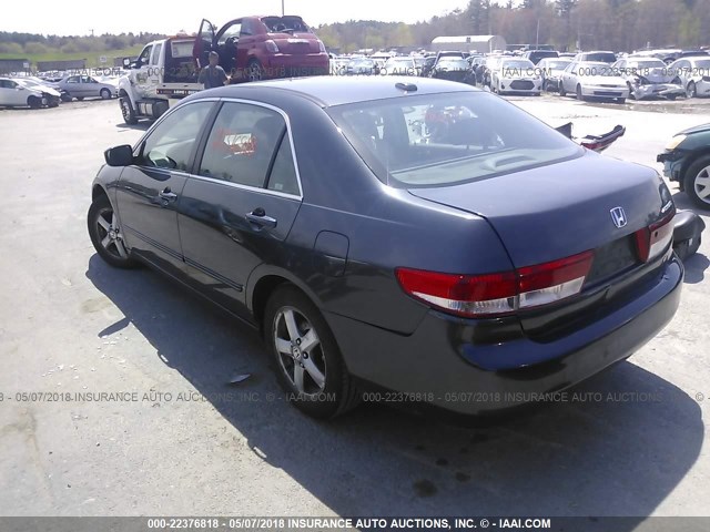 1HGCM55844A069630 - 2004 HONDA ACCORD EX GRAY photo 3