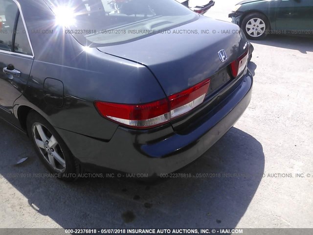 1HGCM55844A069630 - 2004 HONDA ACCORD EX GRAY photo 6