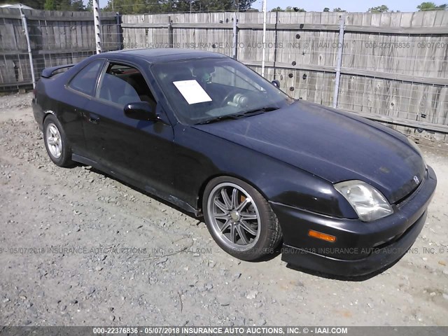 JHMBB6159WC007714 - 1998 HONDA PRELUDE SH BLACK photo 1