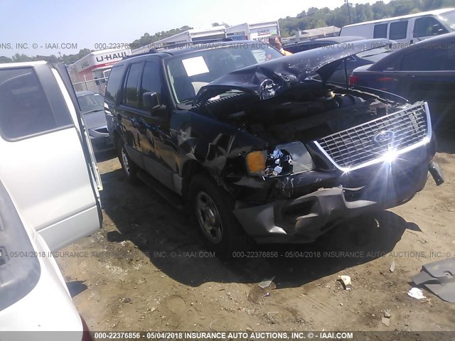 1FMFU16L34LB51629 - 2004 FORD EXPEDITION XLT BLACK photo 1