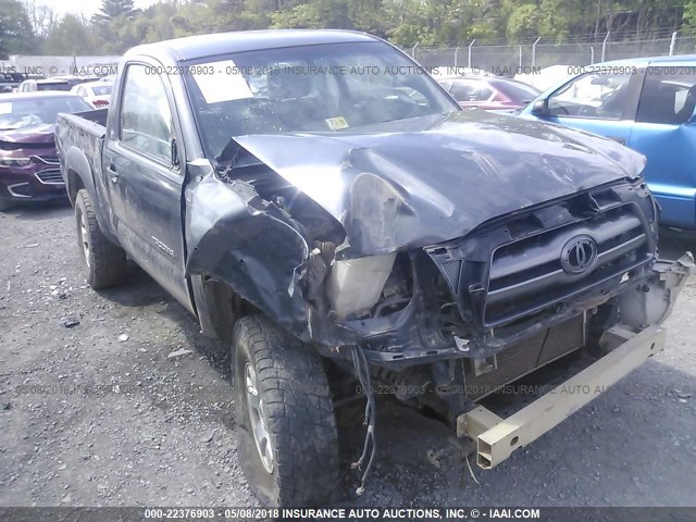 5TEPX42N09Z648817 - 2009 TOYOTA TACOMA GRAY photo 6