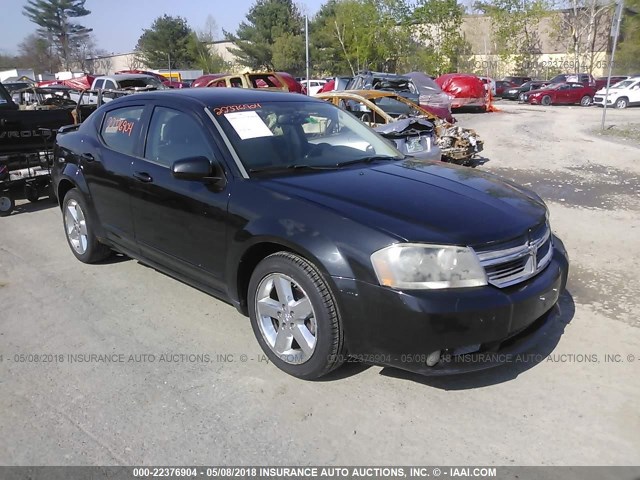 1B3LD76M48N692431 - 2008 DODGE AVENGER R/T BLACK photo 1