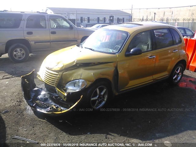 3C8FY68B82T324863 - 2002 CHRYSLER PT CRUISER LIMITED/DREAM CRUISER GOLD photo 2