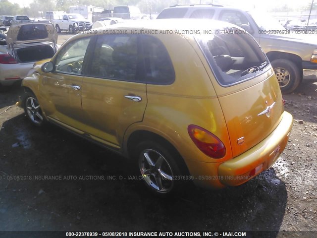 3C8FY68B82T324863 - 2002 CHRYSLER PT CRUISER LIMITED/DREAM CRUISER GOLD photo 3