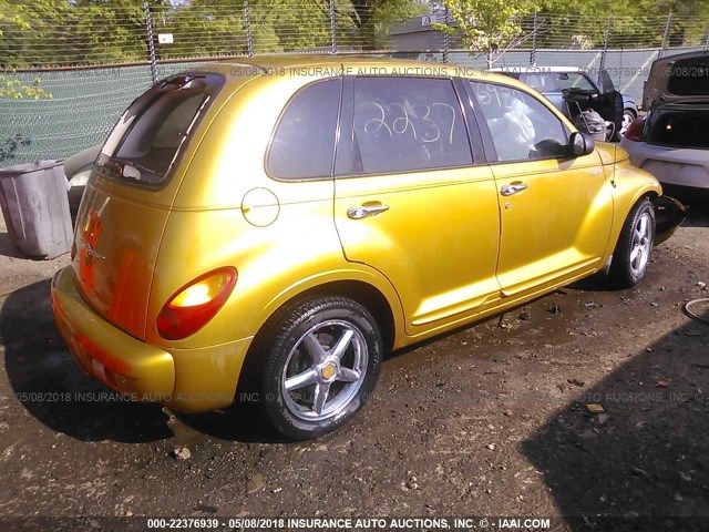 3C8FY68B82T324863 - 2002 CHRYSLER PT CRUISER LIMITED/DREAM CRUISER GOLD photo 4