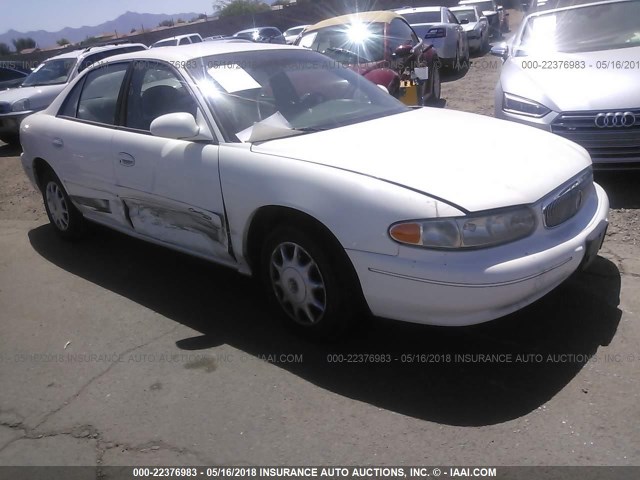 2G4WS52J921166916 - 2002 BUICK CENTURY CUSTOM WHITE photo 1