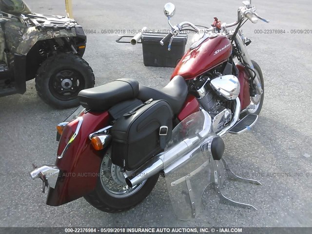 JH2RC500XCK800297 - 2012 HONDA VT750 C RED photo 4