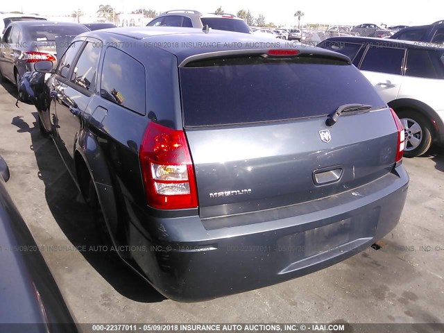 2D4FV47T78H130421 - 2008 DODGE MAGNUM GRAY photo 3