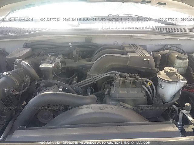 1FMZU73E75UA14890 - 2005 FORD EXPLORER XLT/XLT SPORT/NBX 银色 照片 10