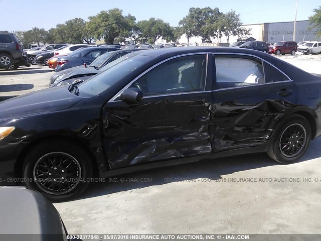 4T1BE46K89U404661 - 2009 TOYOTA CAMRY SE/LE/XLE BLACK photo 6