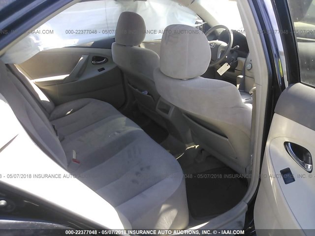 4T1BE46K89U404661 - 2009 TOYOTA CAMRY SE/LE/XLE BLACK photo 8