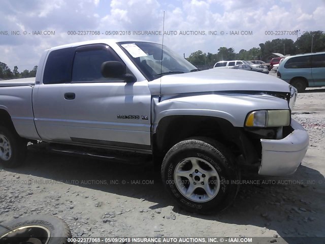 3B7HF13Z81G726834 - 2001 DODGE RAM 1500 SILVER photo 6