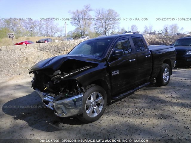 1C6RR7GT7DS635515 - 2013 RAM 1500 BROWN photo 2