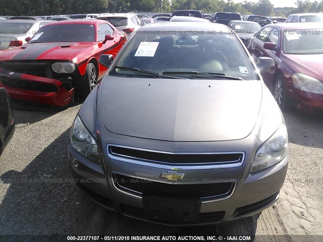 1G1ZA5EU1BF277682 - 2011 CHEVROLET MALIBU LS მუქი ყავისფერი ფოტო 6