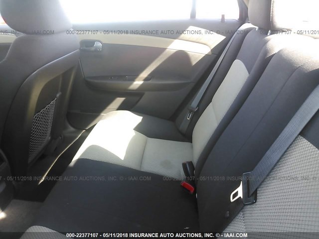 1G1ZA5EU1BF277682 - 2011 CHEVROLET MALIBU LS მუქი ყავისფერი ფოტო 8