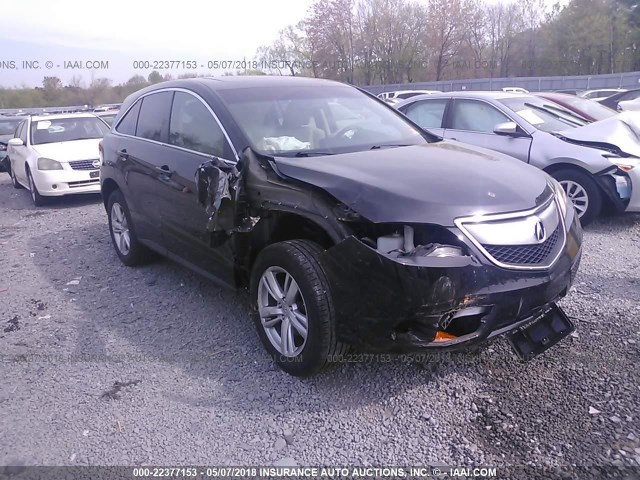 5J8TB4H33DL020729 - 2013 ACURA RDX BLACK photo 1