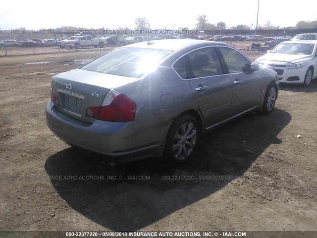 JNKAY01F26M259007 - 2006 INFINITI M35 SPORT GRAY photo 4