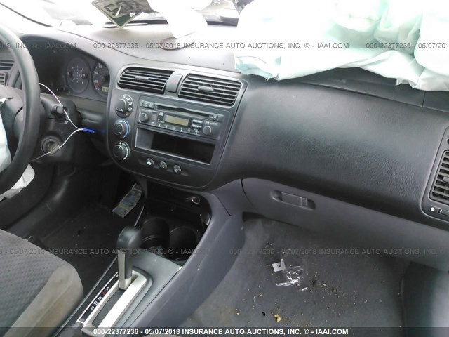 1HGES16365L028867 - 2005 HONDA CIVIC DX VP 银色 照片 5