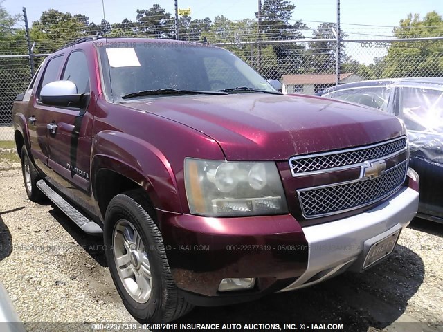 3GNEC12048G298261 - 2008 CHEVROLET AVALANCHE C1500 MAROON photo 1