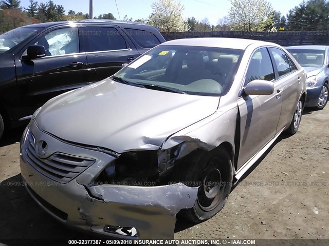 4T1BK46K87U052834 - 2007 TOYOTA CAMRY NEW GENERAT LE/XLE/SE GOLD photo 2