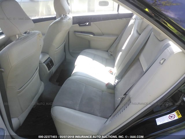4T1BD1FK9DU066889 - 2013 TOYOTA CAMRY HYBRID/LE/XLE 黑色 照片 8