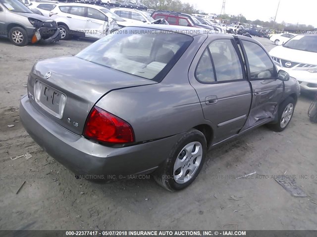 3N1CB51D46L548622 - 2006 NISSAN SENTRA 1.8/1.8S GRAY photo 4