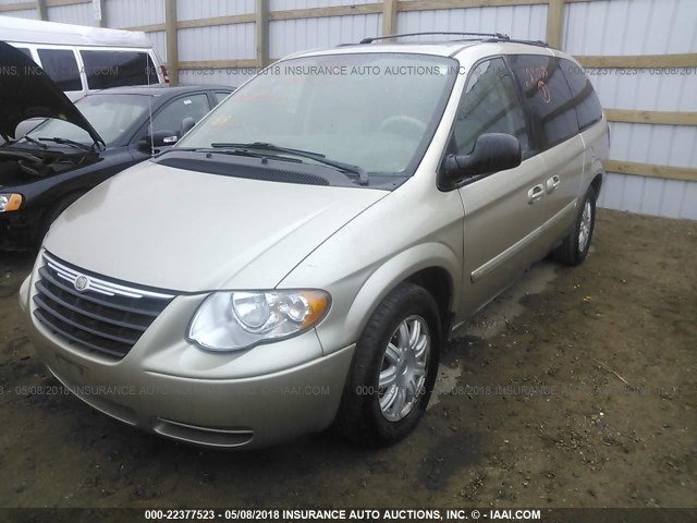 2A4GP54L76R702112 - 2006 CHRYSLER TOWN & COUNTRY TOURING GOLD photo 2