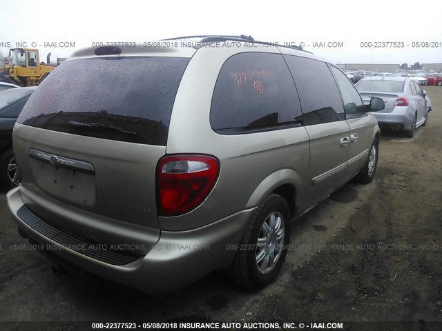 2A4GP54L76R702112 - 2006 CHRYSLER TOWN & COUNTRY TOURING GOLD photo 4