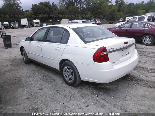 1G1ZS58FX7F261305 - 2007 CHEVROLET MALIBU LS 白色 照片 3
