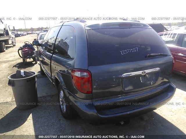 2C8GP64L91R339623 - 2001 CHRYSLER TOWN & COUNTRY LIMITED GRAY photo 3