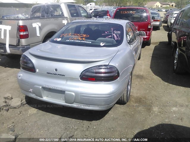 1G2WK52J72F238925 - 2002 PONTIAC GRAND PRIX SE SILVER photo 4