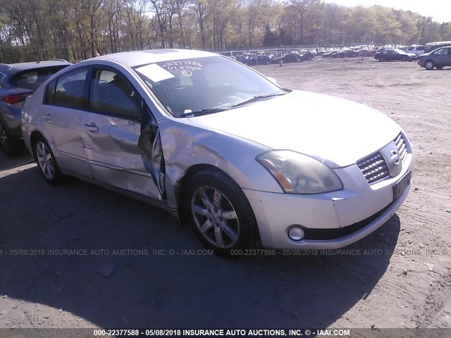 1N4BA41E44C890472 - 2004 NISSAN MAXIMA SE/SL GRAY photo 1